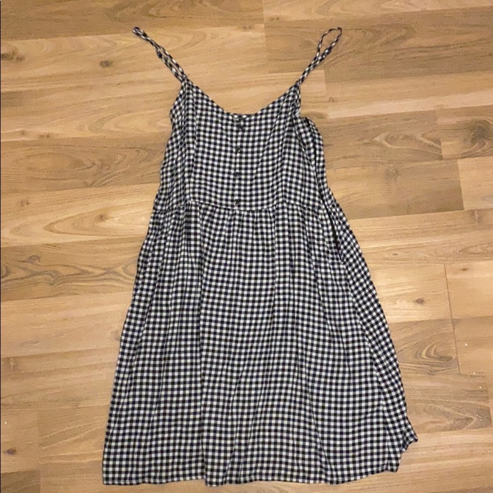 gingham summer dress